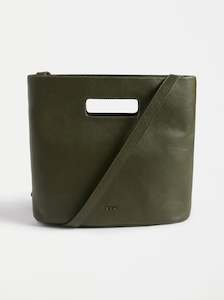Elk: Vio Tote Bag - OLIVE