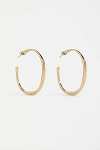 Elk: Niska Hoop Earrings- Gold