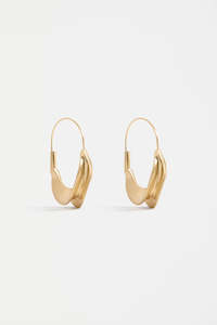 Elk: Siita Hoop Earring- Gold