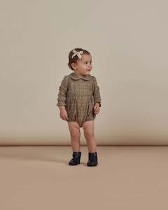 Rylee Cru: Cora romper Flower block