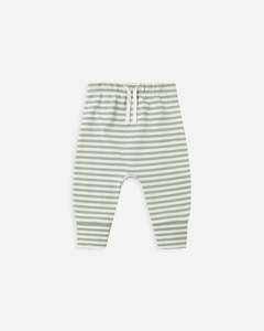 Drawstring Pant || Fern Stripe