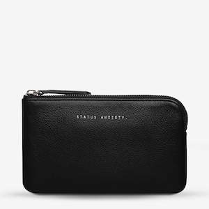Bags Wallets: Smoke and Mirrors Wallet- Black