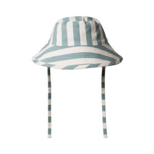 Nature Baby: Holiday Sunhat - Star Drew Stripe
