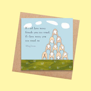 Sheep Pyramid - Card