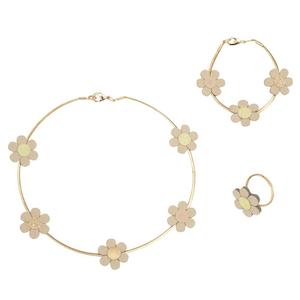 Mimi And Lula: Daisy Jewellery Set GOLD