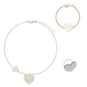 Mimi And Lula: Heart Jewellery Set