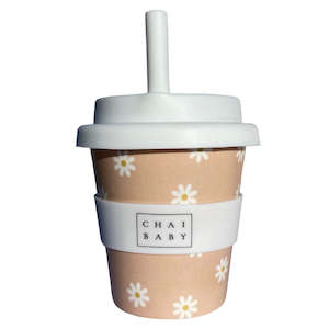 Chai Baby: Babyccino fluffy cup - Natural Daisy