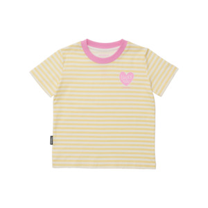 Girls: Sun Smart T Shirt - Lucky You Stripe