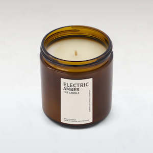 Amber Jack: Electric Amber - Soy Candle Large