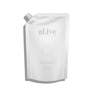 Al Ive: 900ml Dish Wash Refill - Lemon Myrtle & Honeydew