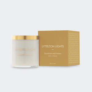 Lyttelton Lights: Nectarine & Honey Candle Large