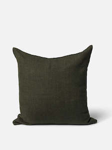 Citta: Heavy Linen Cushion Cover - Ivy