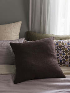 Citta: Heavy Linen Cushion Cover - Rye