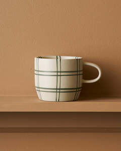 Green Linear Mug - Cat's Pyjamas