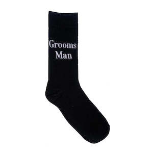 Socks: Groomsman Wedding socks