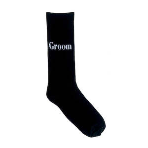 Socks: Groom Wedding socks