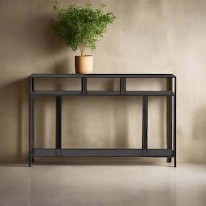 Furniture: Lorenzo Metal Console Table