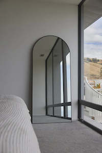 Furniture: Arch Floor Mirror