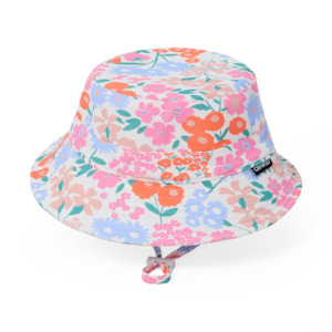 Swim Bucket Hat - Berry Garden