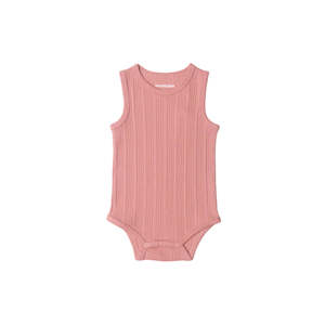 Woolbabe Merino/Organic Cotton Singletsuit - Daydream Collection - Dusk Marl