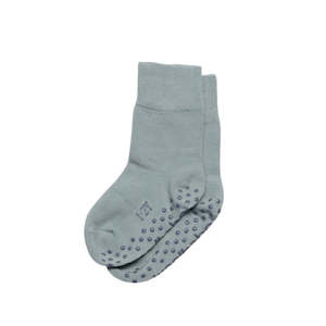 Woolbabe Merino & Organic Cotton Sleepy Socks - Tide