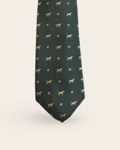 Hound & Hare neck tie - Green