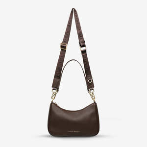 Look Both Ways Bag - Cocoa/Brushed Gold