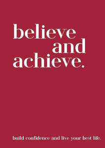 Modern Quotable: Believe & Achieve