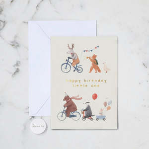 Cards: HAPPY BIRTHDAY LITTLE ONE GREETING CARD