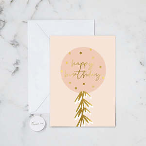 Cards: HAPPY BIRTHDAY BALLOON FOIL