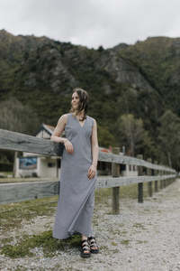 Claudia dress - black/white gingham