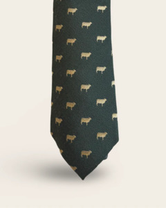 Whistle Pop: Stag neck tie - Navy