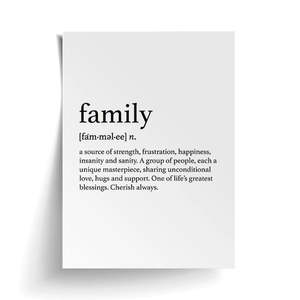 Cards: FAMILY PRINT