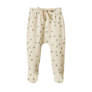 FOOTED ROMPERS, Lucky Print