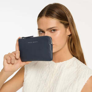 Smoke And Mirrors Wallet - Midnight Blue