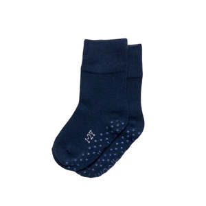Woolbabe Merino & Organic Cotton Sleepy Socks -Glacier