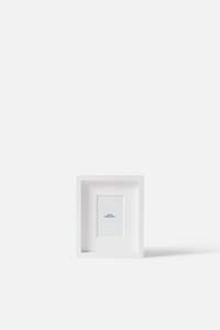 For Your Home: Edge Frame - 4x6" White Small