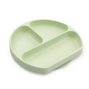 Children: Bumkins Silicone Grip Dish - Sage