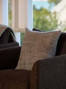 Hutt Wool Cushion Cover - Rye/Natural