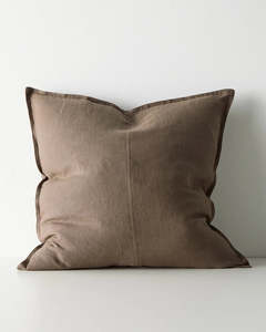 All: Como cushion Mocha 60x60cm - With feather inner