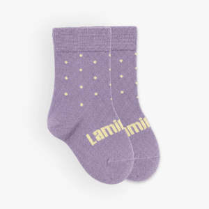 Merino Wool Crew Socks | BABY | Wildflower