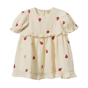 Valentina Dress - Red Flora