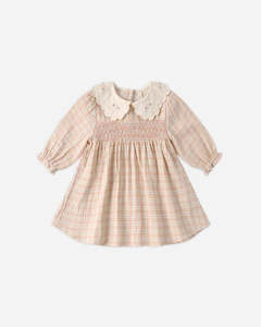 Callie Dress Pink Plaid