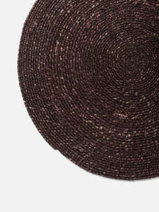 For Your Home: Woven Placemat - cocoa