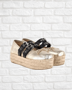 Miu Miu: Miu Miu Platform Espadrilles