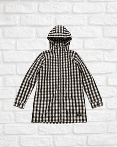 Products: Lower Gingham Check Rain Jacket