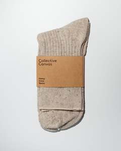 Accessories: Hemp Crew Socks