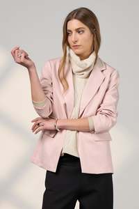 Madly Sweetly: Tacitical Blazer - Blush