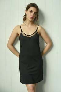 Coop: Slip Away With Me Slip - Black