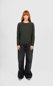 Raglan Pullover - Olive